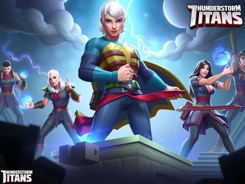 Thunderstorm Titans Game Hero Image